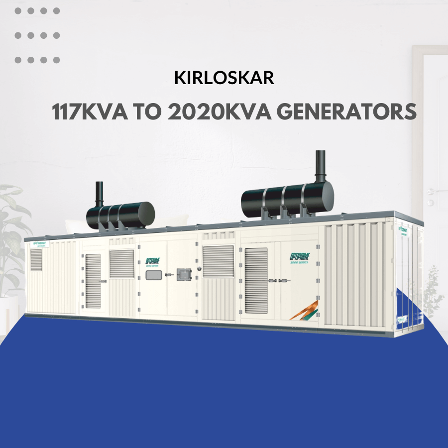 Kirloskar-117kVA-2020kVA-Generator